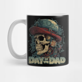 Dia de los Padres Sugar Skull - Father's Day Design Mug